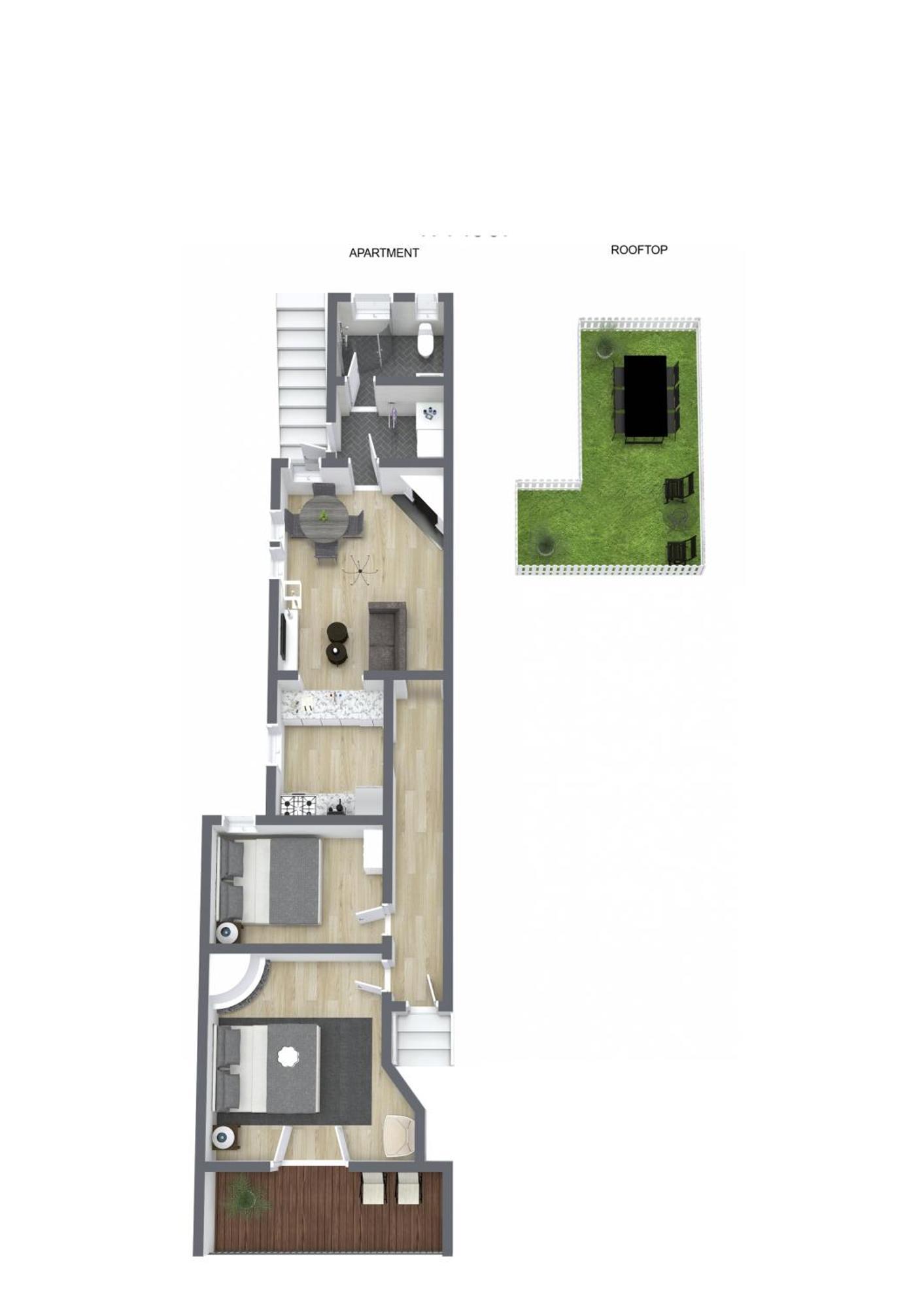 Perfect With Private Rooftop Apartment Sydney